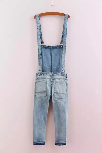 Salopette Women Ladies Stonewash 