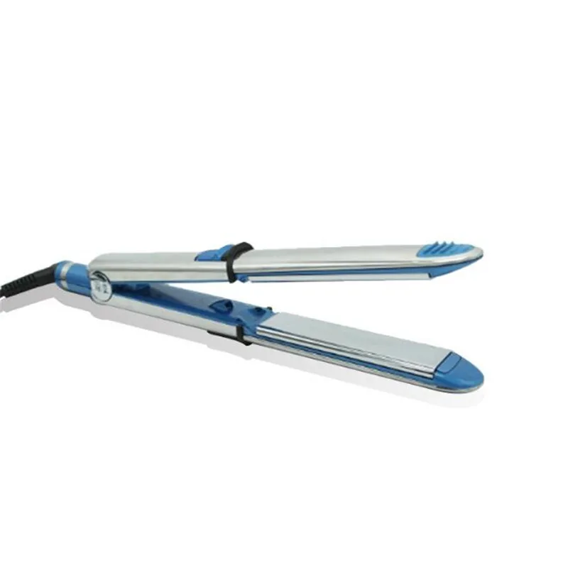 Профессиональные выпрямители, щипцы для завивки, щипцы для завивки, нано титановый плоский утюг, керамический Утюг для волос, СВЕТОДИОДНЫЙ Электрический выпрямитель
