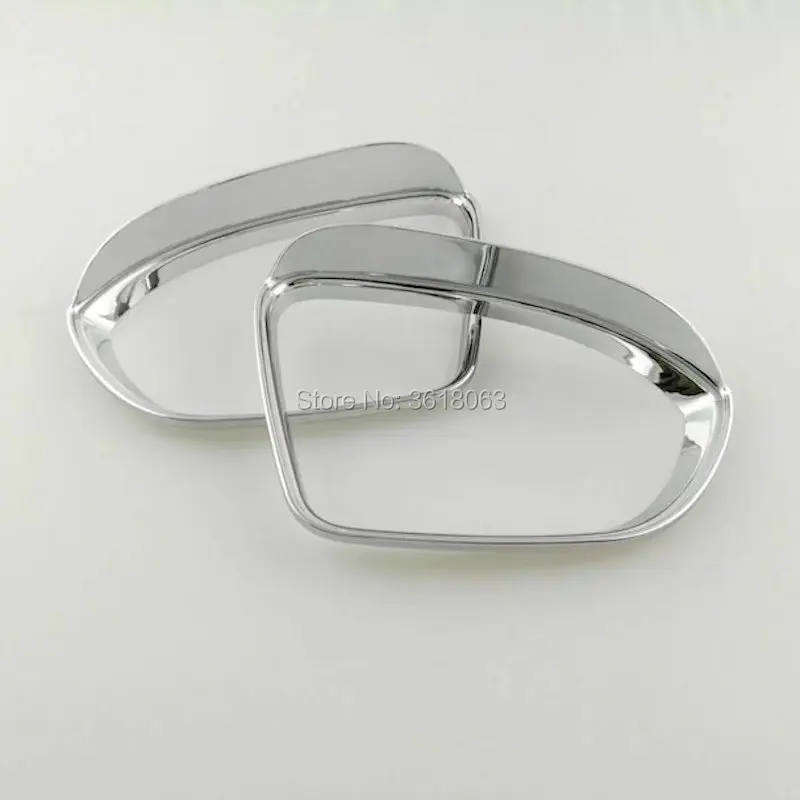 Накладки на зеркало заднего вида для Chevrolet Cruze 2017 2018 хромированные наклейки из АБС