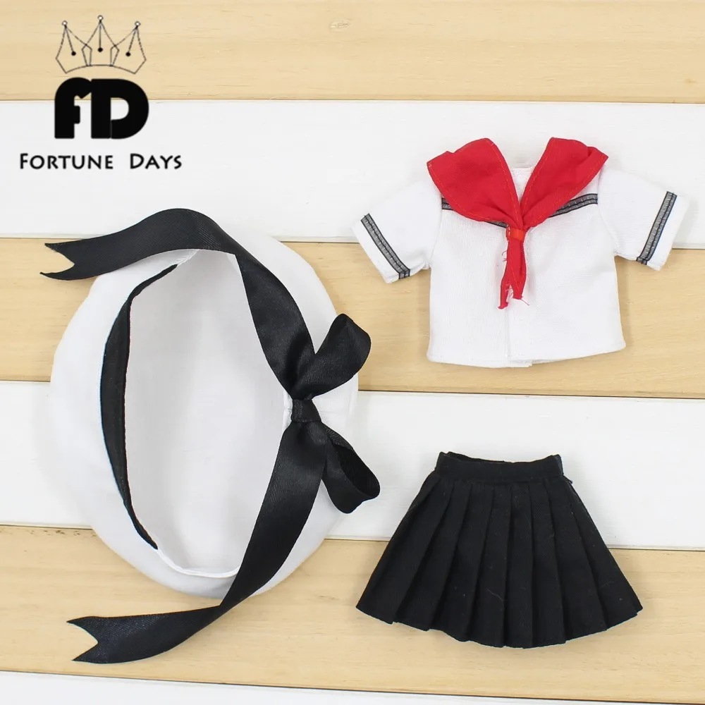Ледяной DBS Blyth кукла licca тело кампус костюм Сакура Униформа шляпа моряка|clothes 1/6|1/6