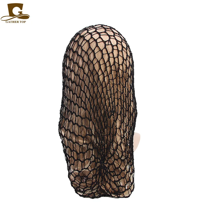 Женские очень длинные волосы для сна крючком Hairnet Sleep cap Snood Cover вискоза шляпы с