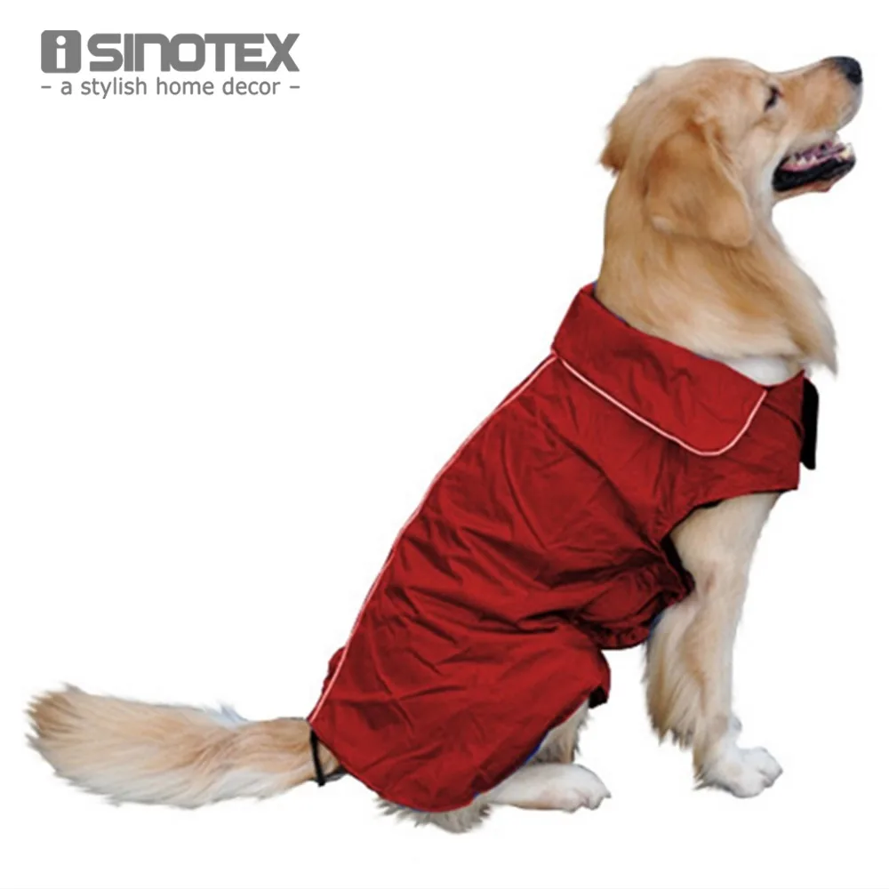 Собачья куртка для питомца жилет пальто полиэстер одежда водонепроницаемый