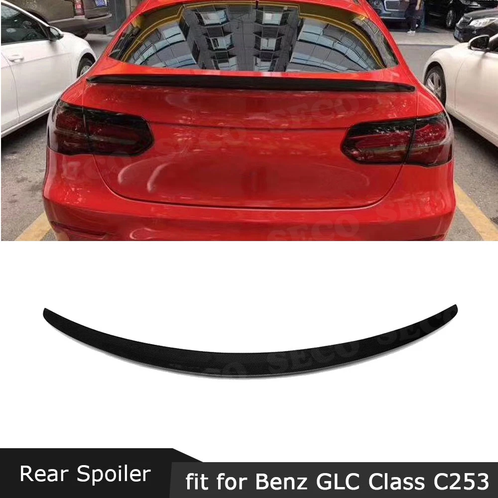 Задний спойлер из углеродного волокна для Mercedes Benz GLC Class W253 C253 Coupe GLC250 GLC300 GLC350 2016
