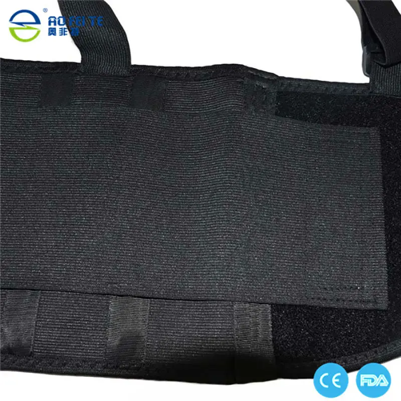 

Men Lumbar Support Brace Orthopedic Back Corset Back Support Belt Adjustable Posture Corrector with Shoulder Straps Y002