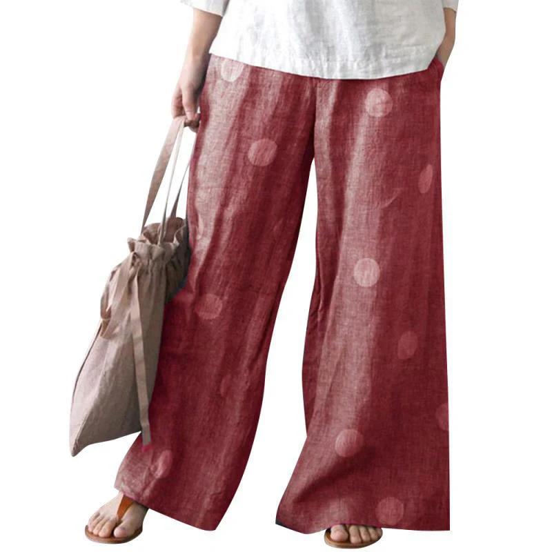Женские брюки женские пляжные летние широкие в стиле бохо стильные длинные для