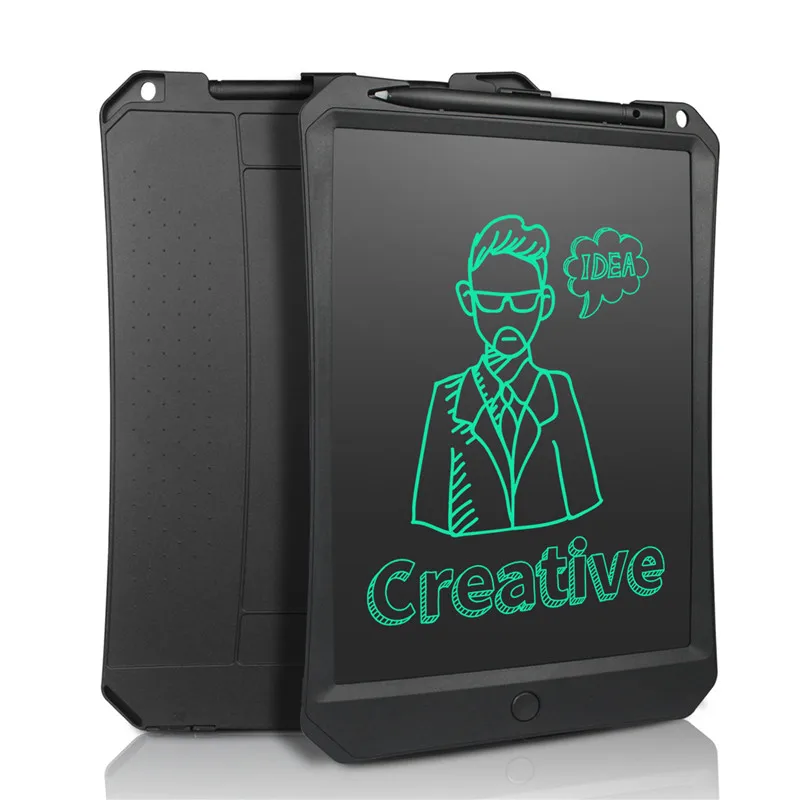 Black Writing Tablet NEWYES 1" ЖК-планшет для письма, цифровой планшет для рисования, блокноты для рукописного ввода, Электронная доска для записей, доска для записей, цветной экран - Цвет: Black Writing Tablet