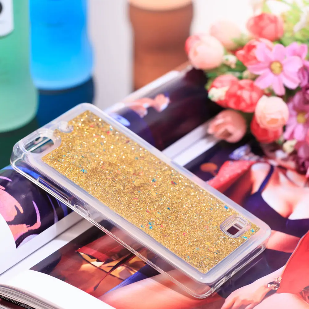 Чехол для телефона с зыбучим песком Huawei Honor 4C CHM-U01 мягкая задняя крышка из ТПУ