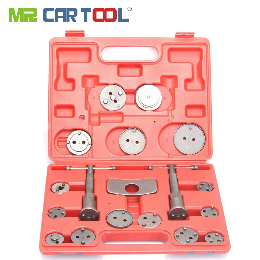 18 шт. Универсальный Суппорт тормозной поршневой инструмент комплект дисковых