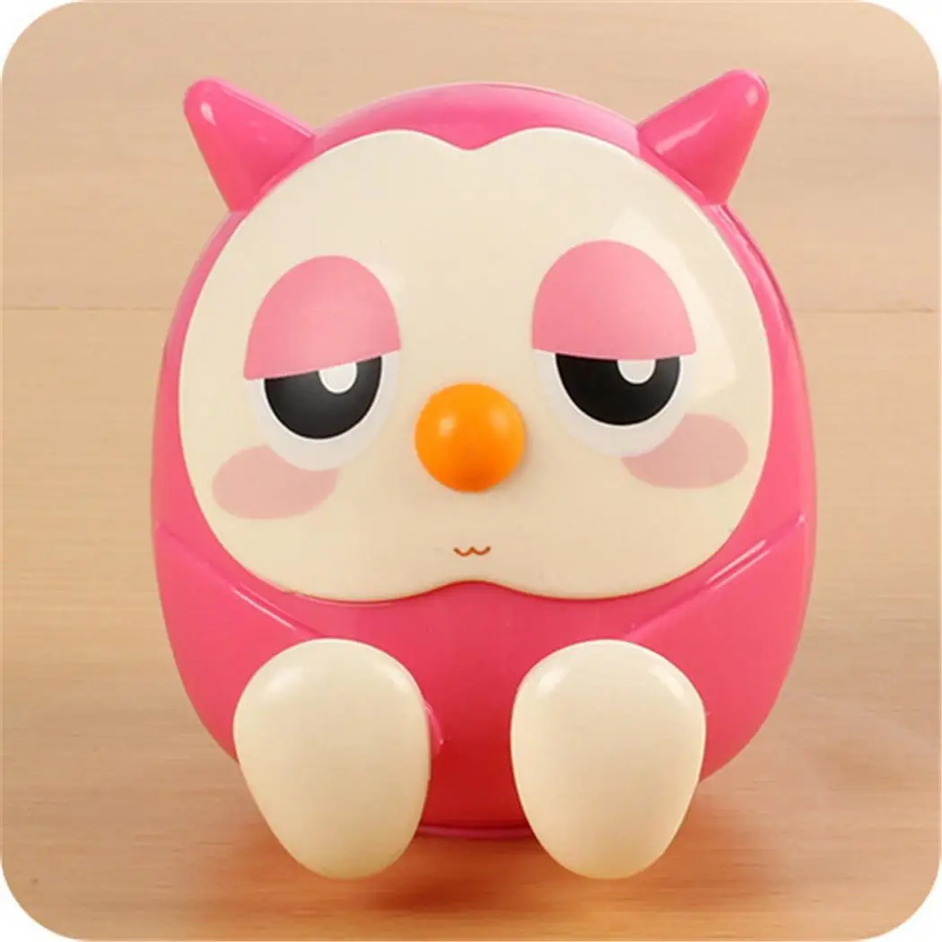 Коричневый ленивый смартфон Сова мини держатель зеленый банк синий стол Милая