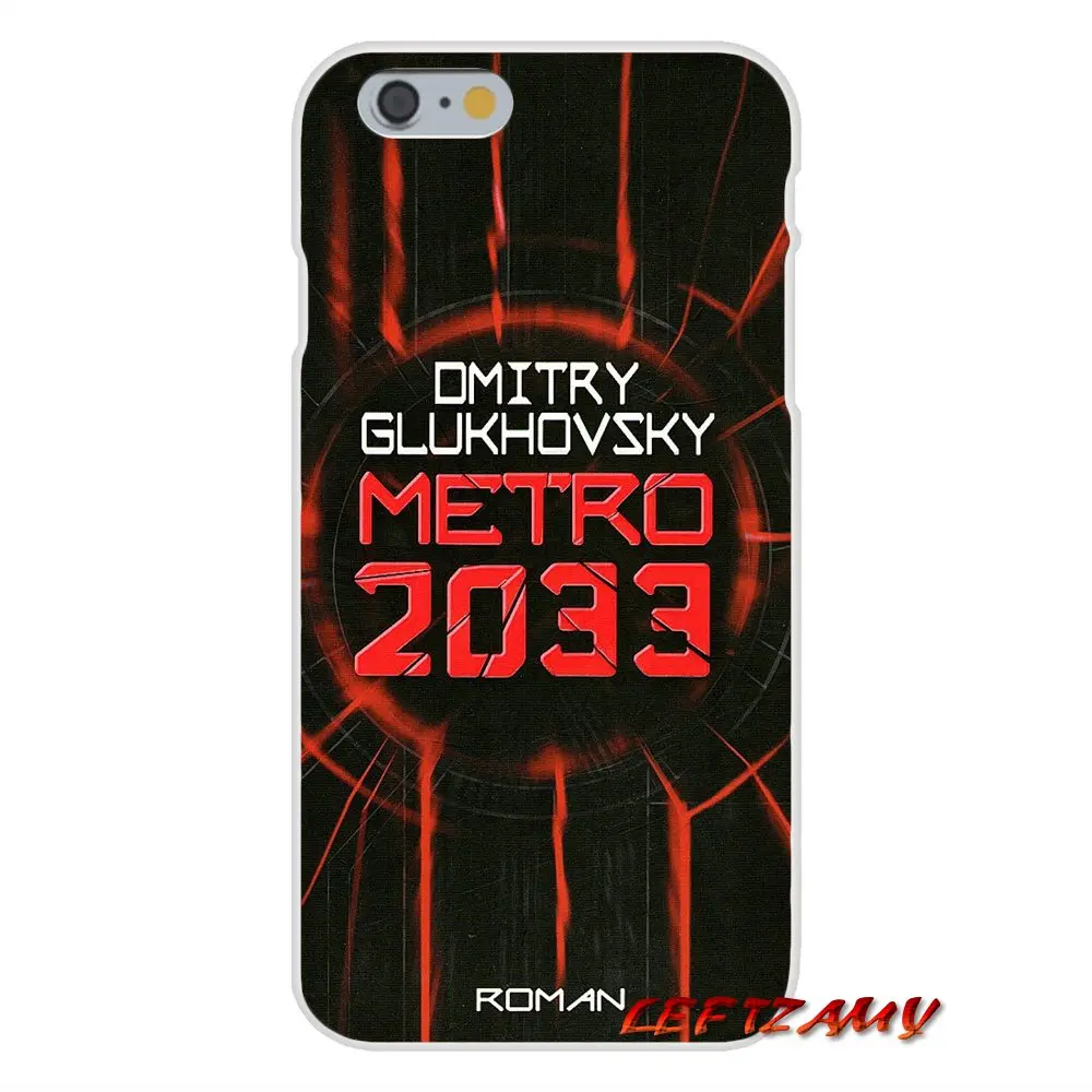 Аксессуары чехлы для телефонов Чехлы Горячая игра Metro 2033 iPhone X 4 4s 5 5S 5C SE 6 S 7 8