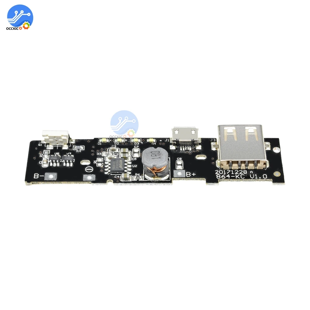 5 В 2 А модуль зарядного устройства для аккумулятора плата повышающий потенциал