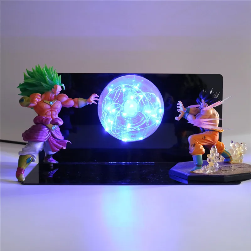 Экшн фигурки Dragon B Z Goku vs Baby DIY носветильник DBZ Ball Saiyan Коллекционная аниме модель