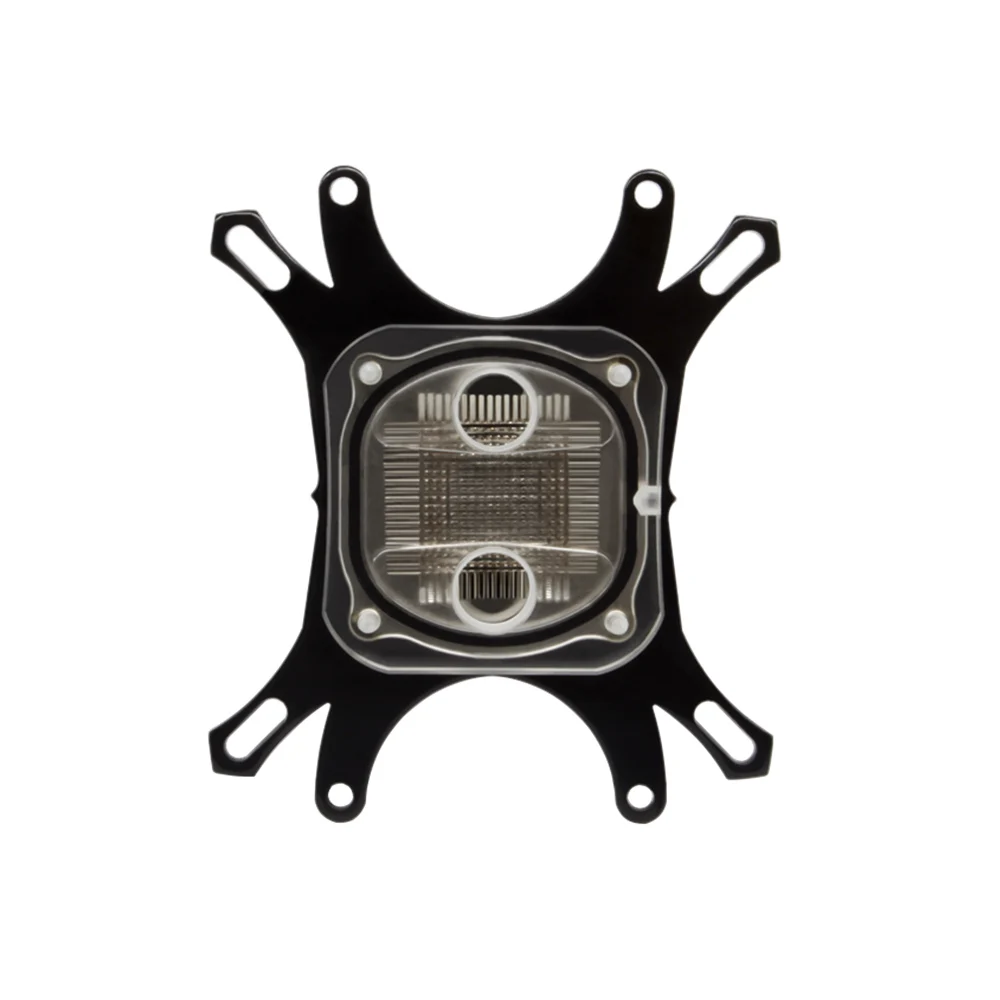 ALSEYE кулер для воды G1/4 DIY водяного охлаждения Процессор Cooler 50x50 мм базы LGA 775