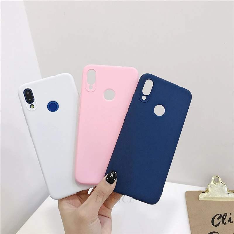 Однотонный силиконовый чехол карамельного цвета для huawei p20 lite p20lite pro p30 желтая