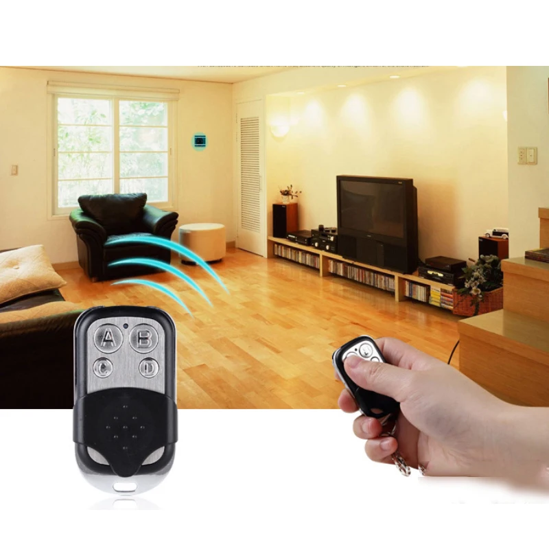 Universal Remote Control Duplicator 433mhz Wireless RF Garage Fast Copy 4 Channel Mini for Flap door Curtain Door | Электроника