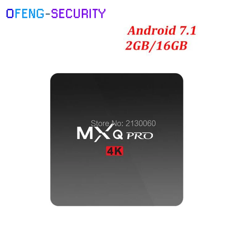MXQPRO умная ТВ приставка с четырехъядерным процессором RK3229 Android 6 0 ОЗУ 1 ГБ ПЗУ 8 16