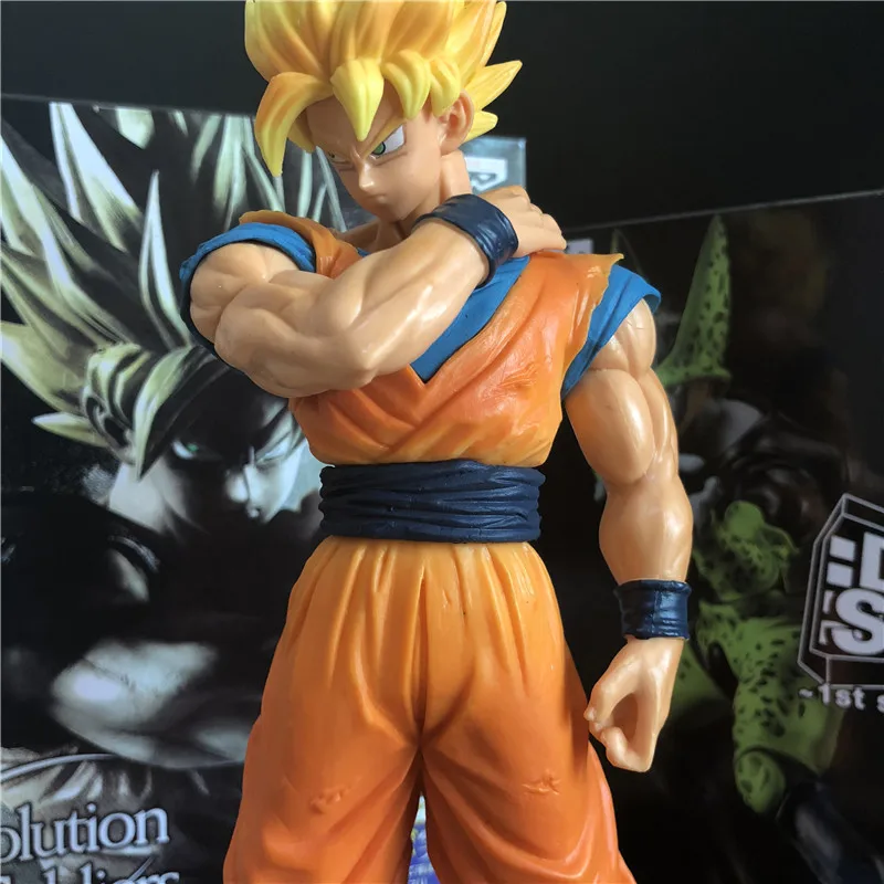 Dragon Ball Z Goku Супер SaiYan Пробуждение Гохан отец мужские шорты Вегета ПВХ Аниме Фигурка DBZ Коллекция Модель 23 см