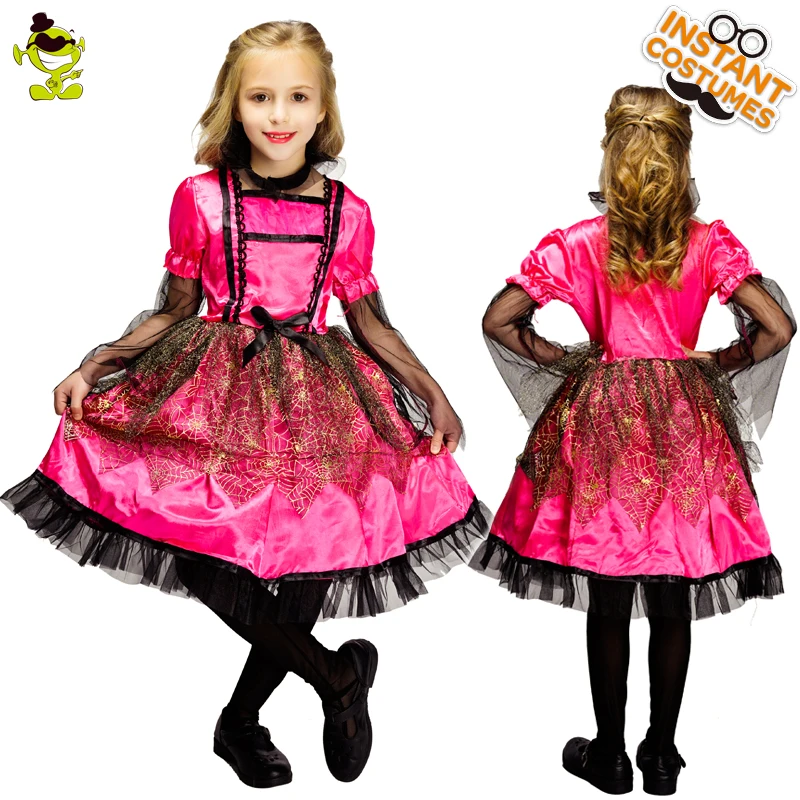 

Платье для девочек розовый костюм принцессы Детские красоты и яркий маскарадный костюм для костюмы для рождественской вечеринки