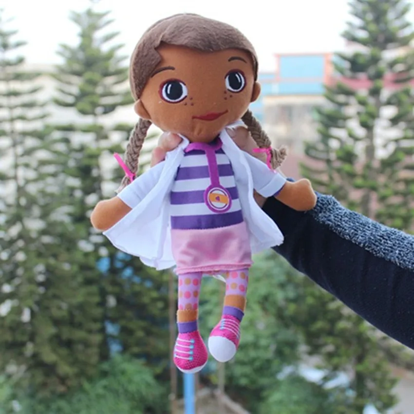 30 см Mcstuffins Клиника доктор детские плюшевые куклы мягкие плюшевые игрушки животных Мягкая кукла для детей Brinquedo подарок для девочки
