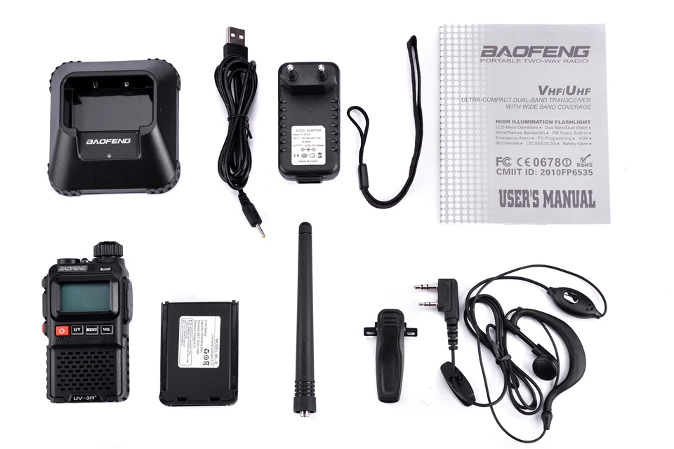 2 шт Baofeng UV-3R+ мини рация UV 3R Plus двухстороннее радио Woki Toki Kids Woky Talky Ham Радио Comunicador UV3R+ Yaesu