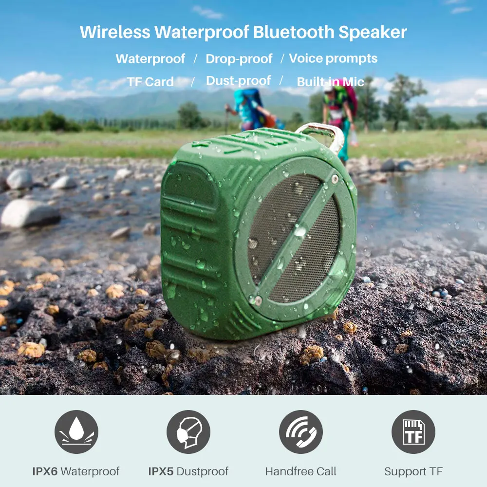 Открытый Водонепроницаемый Bluetooth Динамик наушники вкладыши TWS с версия IPX6