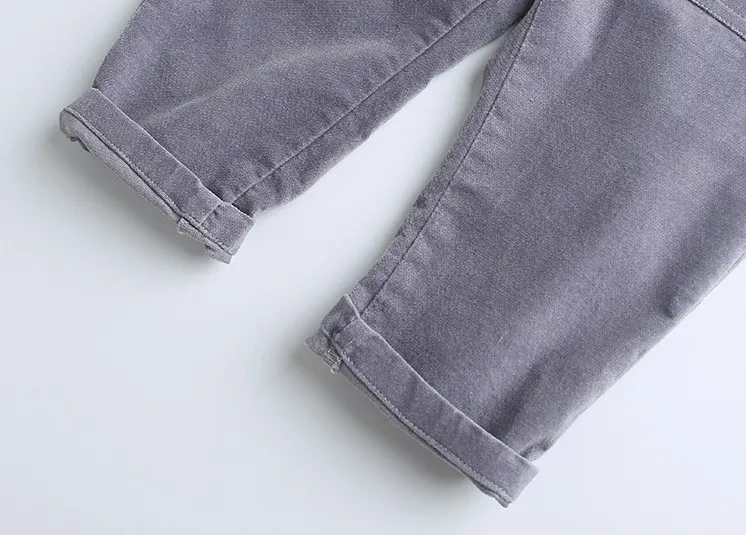 

new 2018 autumn boys girls fashion overall 80-100cm height boys pant 1pc baby girl romper baby boy overall children pant