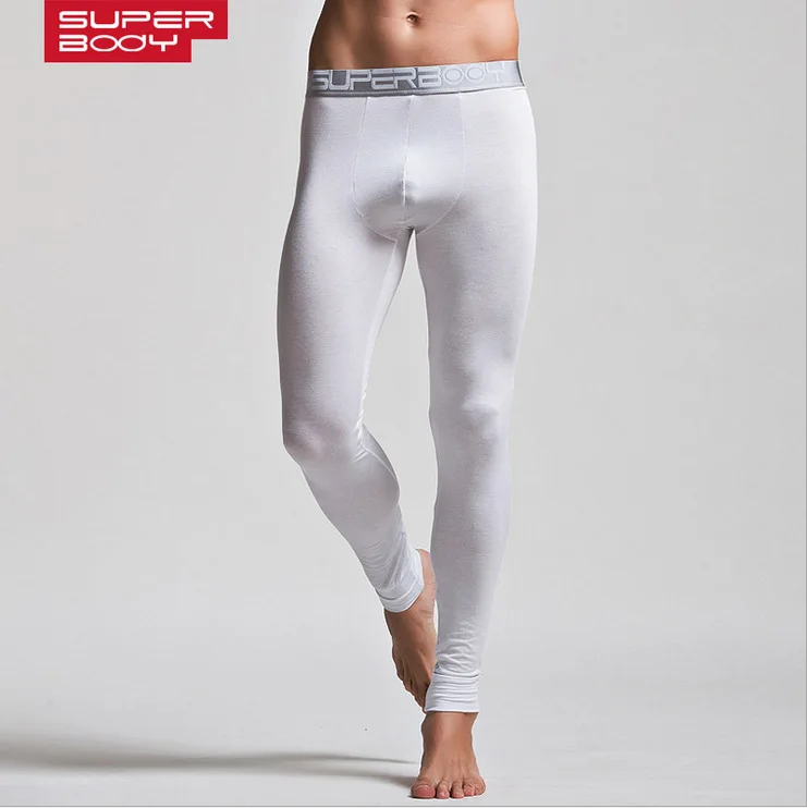 2016 новых людей лонг джонс брюки термобелье сексуальный высокое качество трусы ml