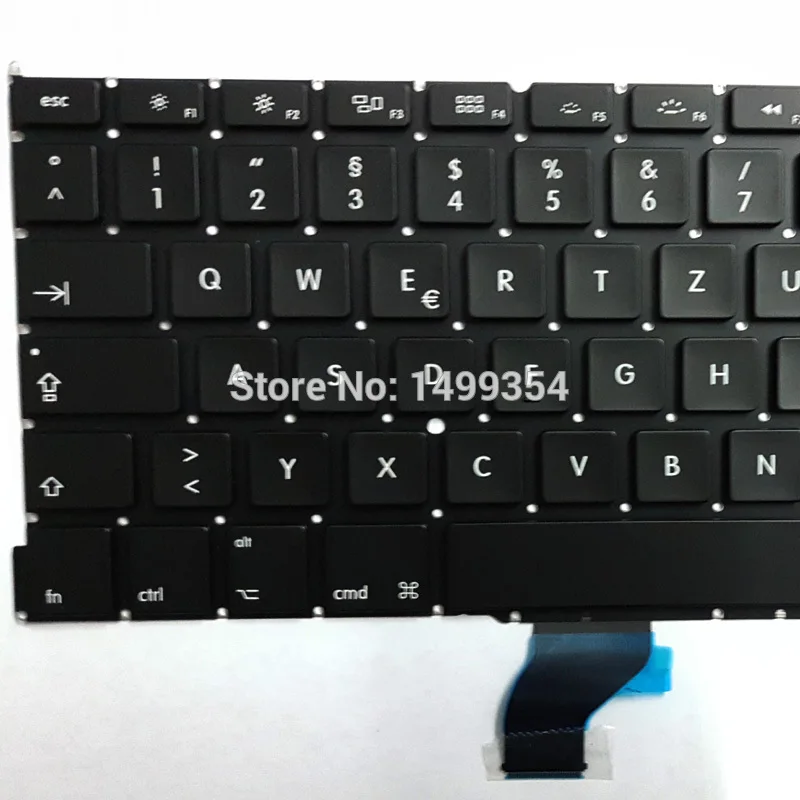 Новая немецкая клавиатура для Apple Macbook Pro Retina A1502 13 ''Замена немецкой