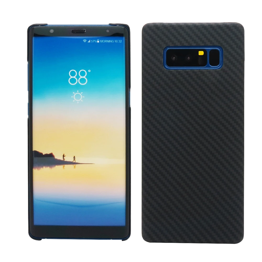 Чехол для samsung Galaxy Note 8 Ультратонкий Роскошный чехол из арамидного волокна матовый для Galaxy Note 8 Новое поступление