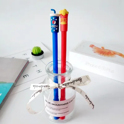 1PCS Random 1 шт гелевая ручка с единорогом Фламинго гелевые ручки 0,5 мм Новинка Мультяшные канцелярские принадлежности Kawaii ручка студенческие милые кавайные ручки школьные принадлежности - Цвет: 1PCS Random