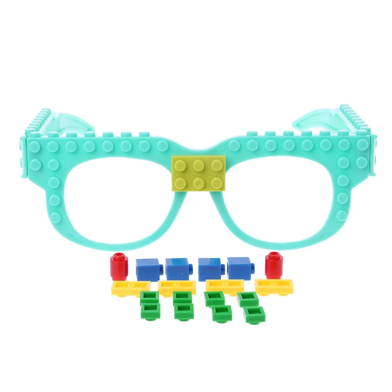 

New Glasses Baseplate DIY Toy Glasses Frame Brick Compatible With Legoed Funny Blocks Glasses Building Blocks Glasses Frame Toy