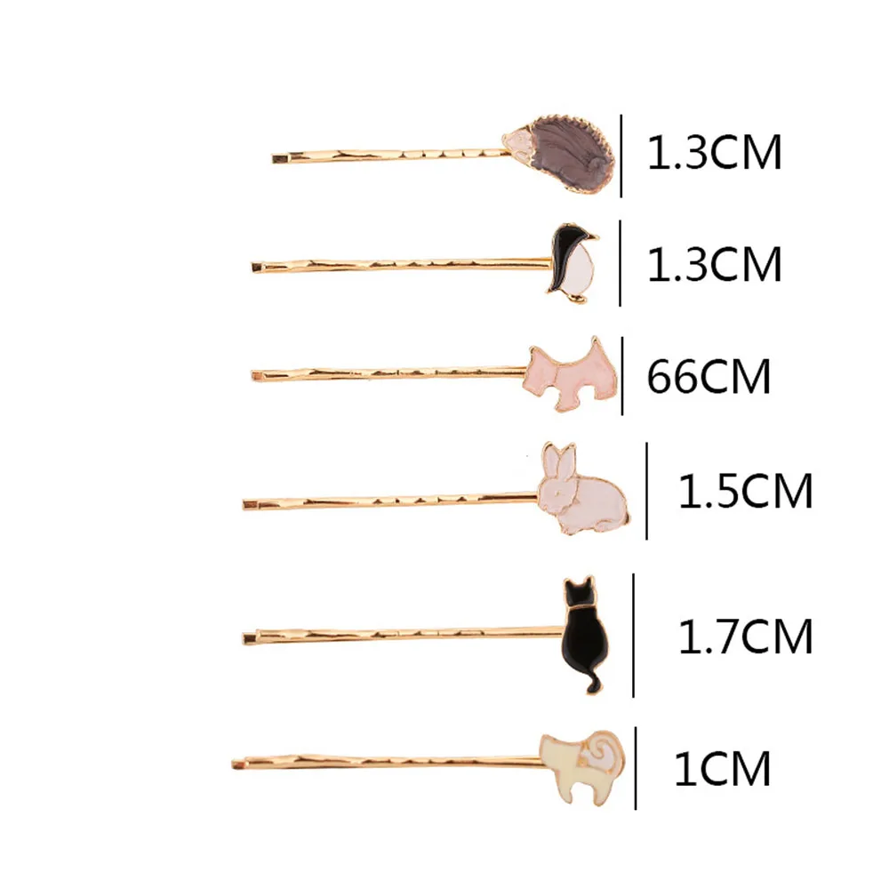 Заколка для волос женская металлическая 1 шт. |
