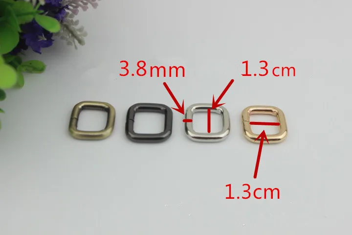 5 шт. сумка прямоугольная кольцевая Пряжка для сумки ремень защелкивающаяся