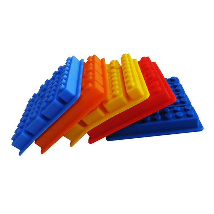 Конструктор Luyou в форме кирпича силиконовая форма для помадки и шоколада льда