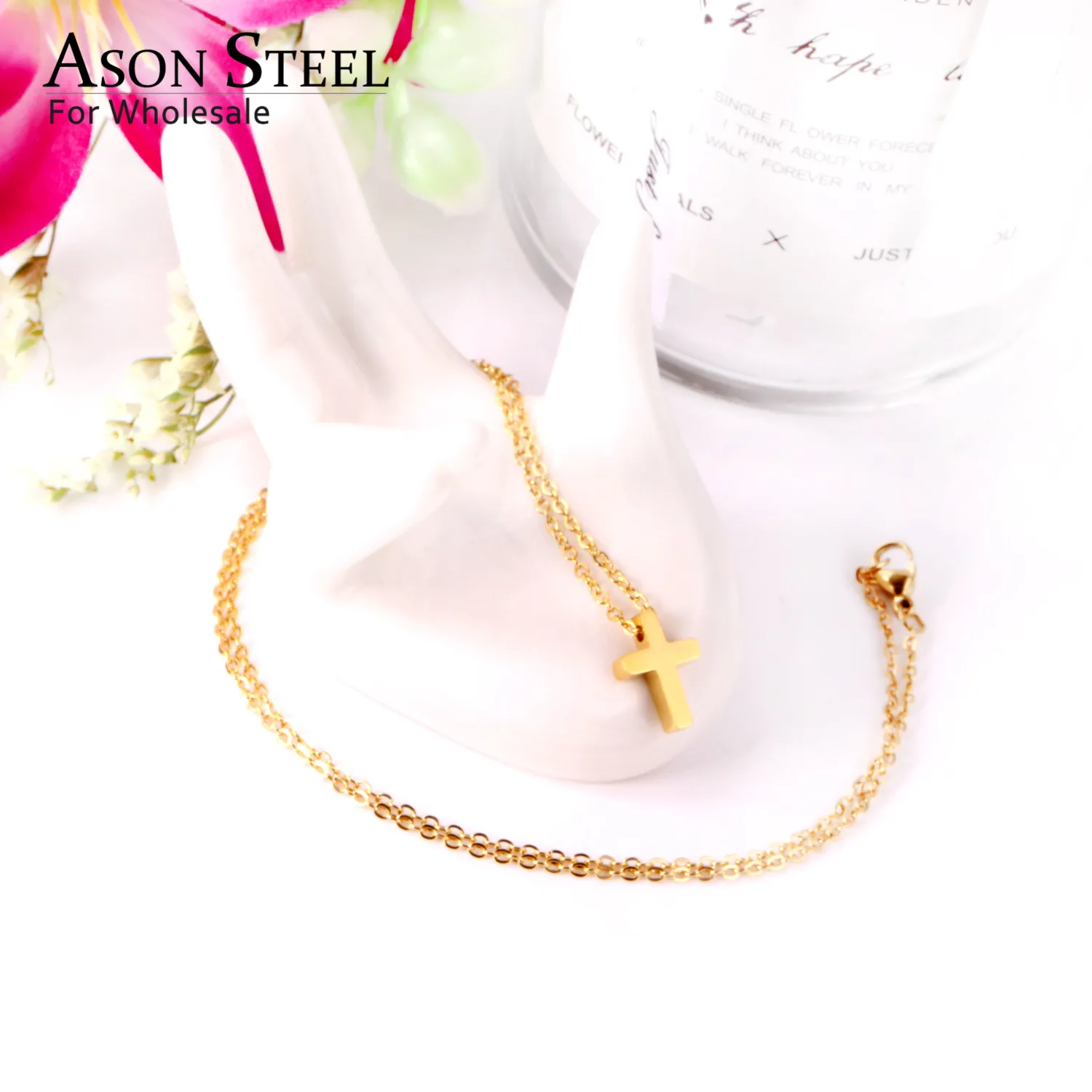 Цепочка чокер женская из кубинской цепи 45 см|Колье| |