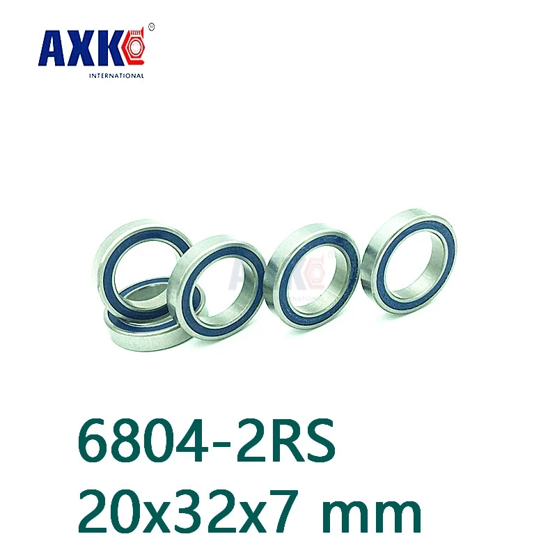 Axk Бесплатная доставка 6804 2rs Подшипник Abec 1 (10 шт.) 20x32x7 мм тонкий раздел