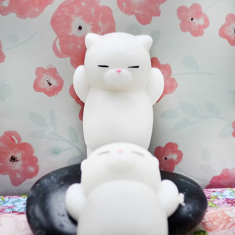 Kawaii японское животное Моти ленивая кошка Мини сжимаемая мягкая медленно