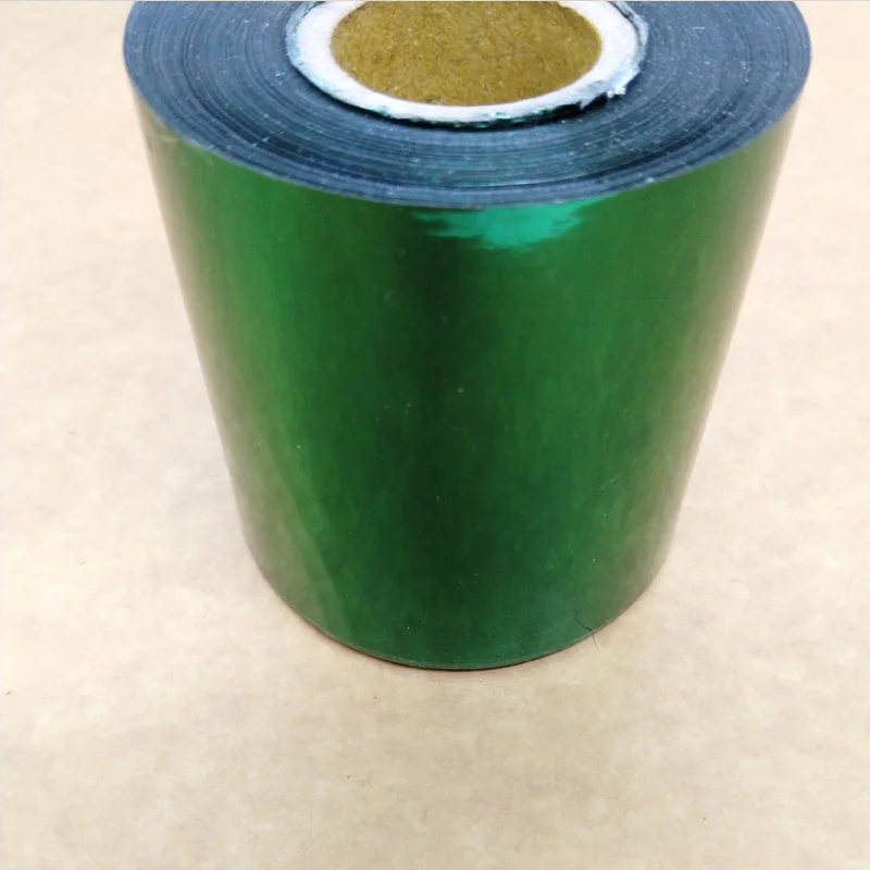 6 см рулон лазера Золото Серебро металлик голографическая штамповка цветная