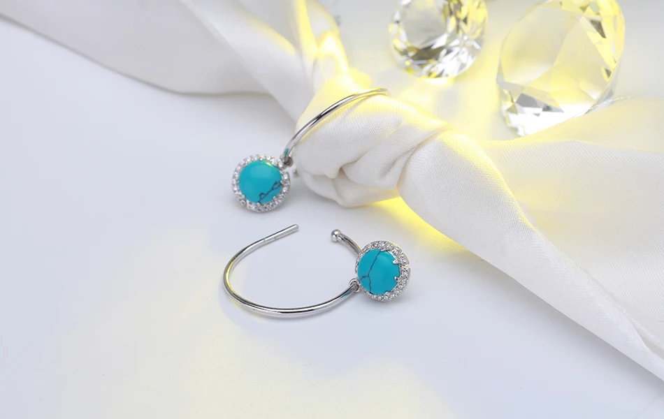 ORSA JEWELS 925 пробы серебряные женские висячие серьги четыре цвета модные ювелирные изделия паве Установка AAA кубический циркон трендовые серьги SE68