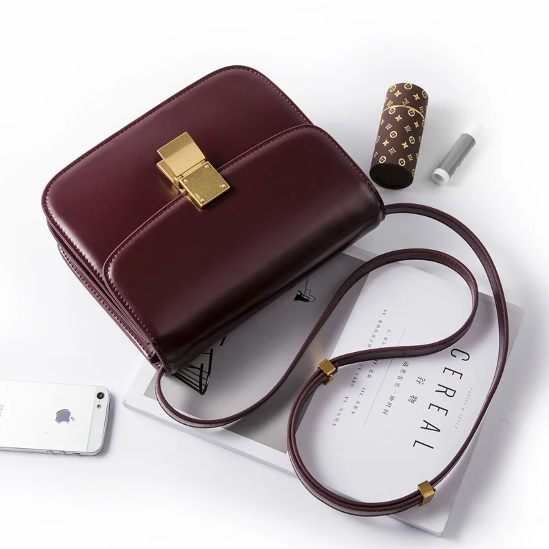 Wmnuo новая Маленькая женская сумка из натуральной коровьей кожи мини на плечо