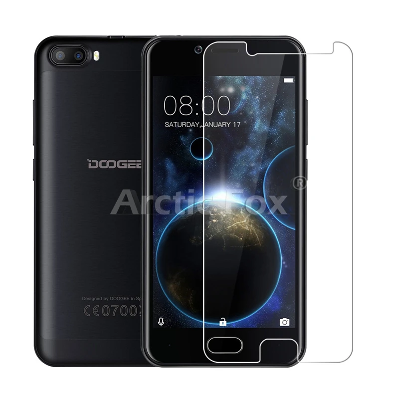 10 Pcs/Lot Premium Tempered Glass For Doogee Shoot 2 5.0 inch Screen Protector Toughened protective film | Мобильные телефоны и