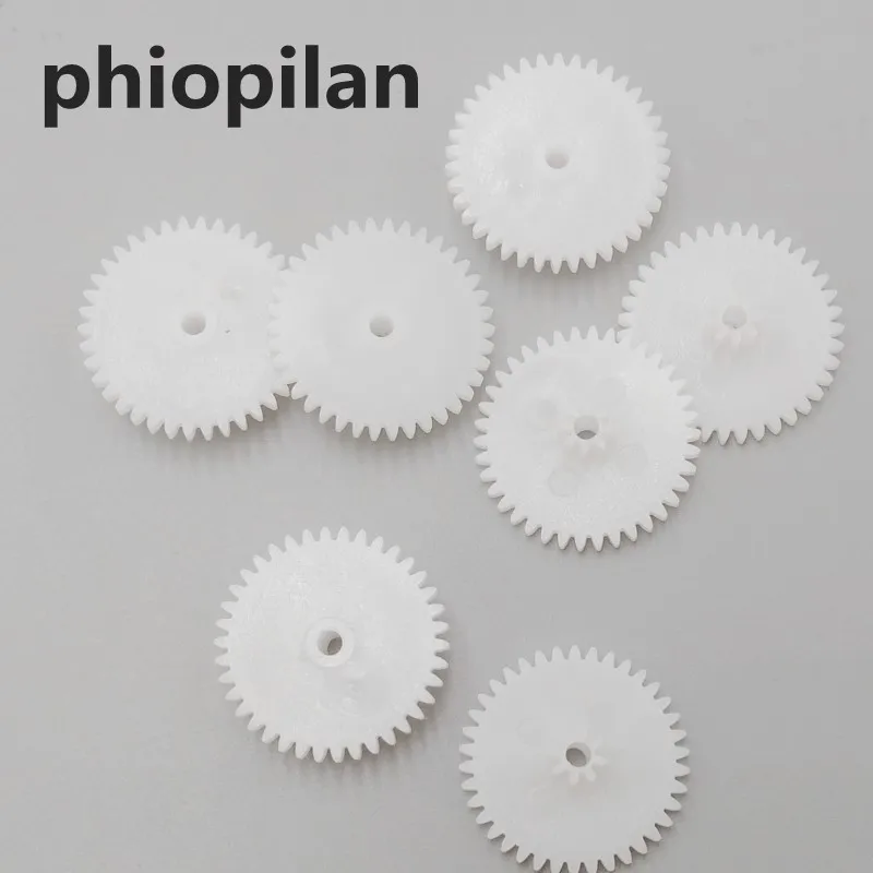 PHIOPILAN 0 5 Модуль 38T/8T 3808 2B пластиковая двойная апертура шестерни 2 05 мм коробка