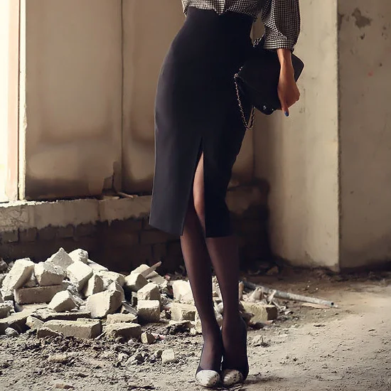 Женская юбка средней длины черная синяя зеленая красная|red pencil skirt|skirt ladiesmidi skirt |