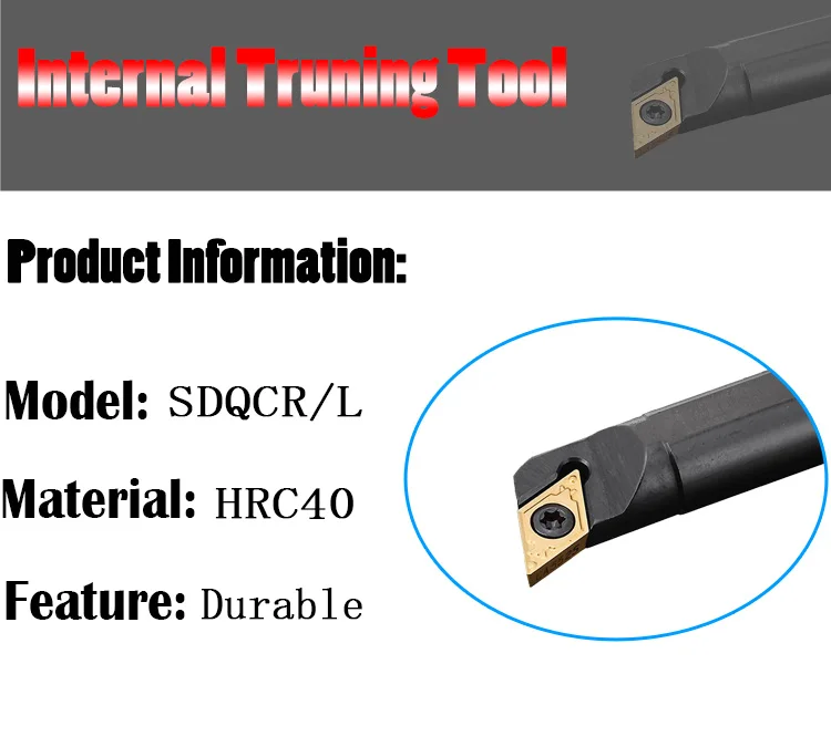 S10K-SDQCR07 S20R-SDQCR11 пену инструмент держатель 107,5 градусов внутреннего точения инструменты сверлящей оправкой токарные инструменты пену держатель