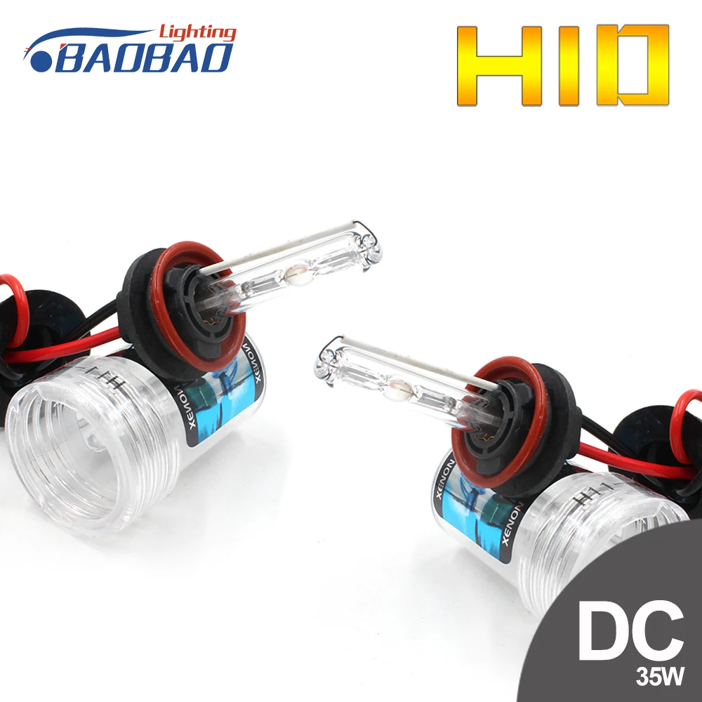 Автомобильная HID ксеноновая лампа BAOBAO 12 В постоянного тока 2 шт. 35 Вт 4300 К 6000 фара H1