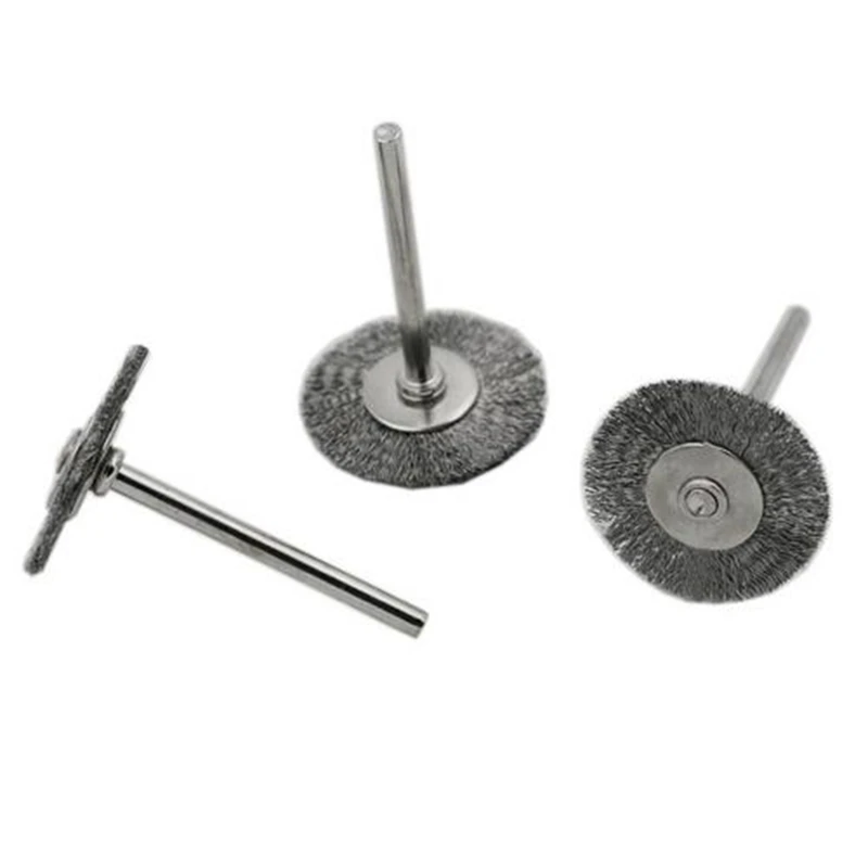 5 шт. в упаковке Плоская проволочная щетка стальная вращающаяся шлифовальный