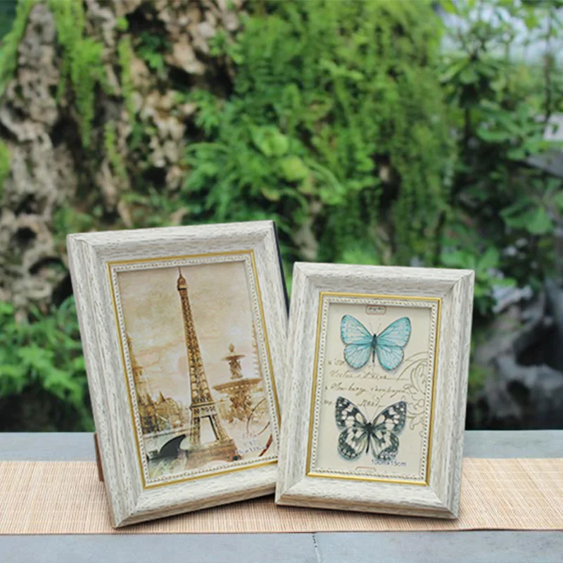 Новинка 3 10 Cun винтажная фоторамка для домашнего декора деревянная свадебная