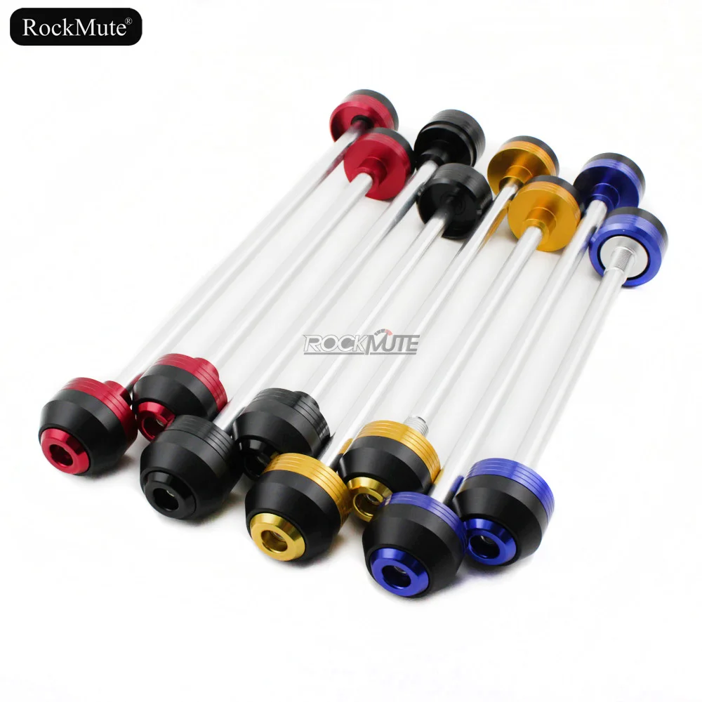 

For BMW S1000RR 2015 2016 2017 Motorcycle Accessories Front Axle Fork Crash Slider Wheel Protector Black Gold Red Blue