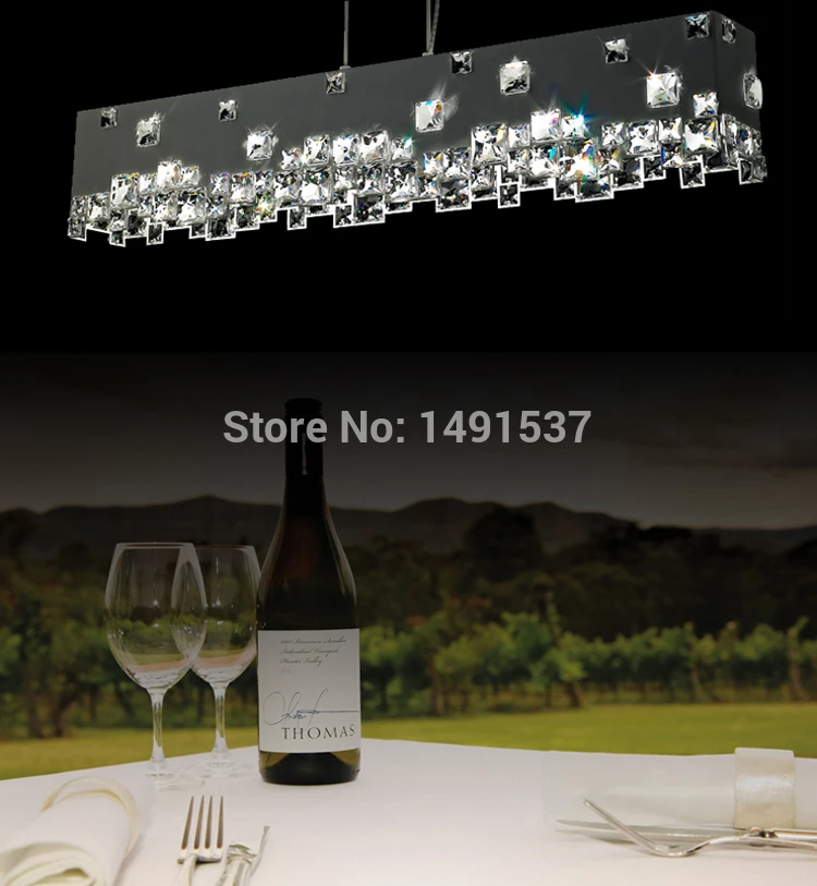 Современная Минималистичная Модная креативная хрустальная люстра Подвесная