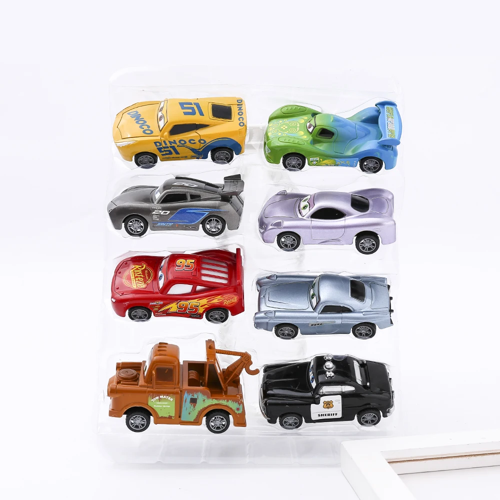 Disney Pixar Cars 2 3 Lightning McQueen Huston Jackson Storm Ramirez 1:55 Diecast пластиковые игрушки мальчики